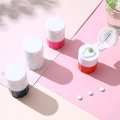 Miniatyrbillede 4 af 5: IC Multifunktions Bærbar 4 Lag Pulver Tablet Grinder Pulver Pil Grøn