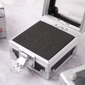 Pikkukuva 5 / 5: IC 25 Hål Spikborr Slipbitshållare Box Display Förvaring Con Black