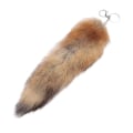 Miniatyrbillede 1 af 5: Sød Ræv Hal Keyring Vedhæng Dame Nøglering Holder Pompoms Nøgleringe IC