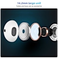 Pikkukuva 5 / 5: Fonken-langalliset kuulokkeet iPhone 15 Pro Maxille, Type-C-liitäntäiset kuulokkeet mikrofonilla, bassoääni, stereokuulokkeet, ei Bluetooth