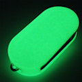 Miniatyrbillede 5 af 5: Lysegrønt cover til Fiat 500 3-knaps nøgleetui Beskyttelse Glow in The Dark IC