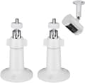 360° justerbart väggfäste för Ring Stick Up Cam och Ring Outdoor Cam Plus, inomhus/utomhus säkerhetskamerafäste, vit, 2-pack