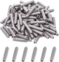 100 st diskmaskinsställning, spetslock, 25 mm PVC-skyddshylsor, rostskyddande grå ersättningslock för diskmaskinskorgar