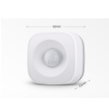Miniatyrbild 3 av 5: IC WiFi-rörelsedetektor, trådlös passiv infraröd detektor, säkerhetsintrångssensor, Tuya APP-kontroll