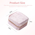 Pikkukuva 2 / 5: IC Resesmyckeskrin, mini case, liten bärbar Rosa