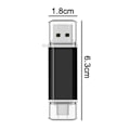 Pikkukuva 4 / 5: IC NOE USB-muisti 64 Gt, 2-in-1 kaksoisflash-asema