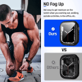 Miniatyrbillede 4 af 5: 2 i 1 vandtæt etui til Apple Watch Series 9 8 7 45 mm skærm IC