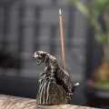 Miniatyrbillede 1 af 5: IC Mini Bronze Tiger Ornament Huxiao Shanhe Kreativ Statue Røgelse