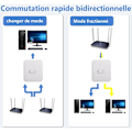Miniatyrbillede 2 af 5: 2-ports netværksswitch, RJ45, 2-ports netværksswitchvælger, 100 m 2 i 1 eller 1 input 2 outputs