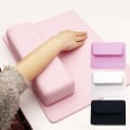 Miniatyrbild 2 av 5: IC Mjuk Nagelkonst Kudde Handhållare Kudde Armstöd Stöd Hand Rosa