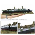 Miniatyrbild 4 av 5: Akvarium Dekoration Sjunken Titanic Modell Skeppsbrottsprydnader N Grön OneSize