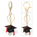 Miniatyrbillede 3 af 4: Tofs Nøglering Graduation Gaver Hendes Graduation Gaver Giv Ham Cap (11CM, Sort) IC