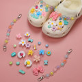 Pikkukuva 2 / 5: IC e Jelly Chain Croc Charms Designer DIY Skor Tillbehör Träskor A1