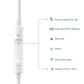 Miniatyrbillede 9 af 10: USB-C Type C kablet hovedtelefon til telefon 15/15Plus/15Pro In-ear hovedtelefon til Androids headset telefon headset