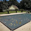 Poolskyddsnät 5x10m För Nedgrävda och Ovanjordiska Poolskydd, Finmaskigt, Väderbeständigt och UV-Resistent Utomhus Vinterpoolskydd (5x10m)
