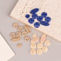Pikkukuva 3 / 5: IC Saxofoninäppäinpainikkeet Lisää Osa Helppo asentaa Soikea Pieni Ro C