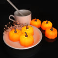 Miniatyrbild 3 av 5: IC 12 st Halloween Dekorationer Rekvisita Atmosfär Layout LED Elektroniska Ljus Simulering Självlysande Pumpa Ljus