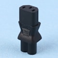 Miniatyrbild 4 av 5: IC Power Conversion Adapter Konverterkontakt C13 Honkontakt Till C6