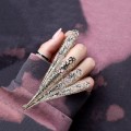 Miniatyrbild 5 av 5: 10-pack finger spik spets klo ringar, gamla drottning kostym finger