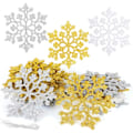 Miniatyrbillede 3 af 5: IC O-Kinee Snefnug Julepynt, 24 Styk