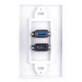Miniatyrbillede 4 af 5: IC 4x2-ports HDMI+ USB 3.0 vægmonteret stikkontakt