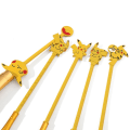 Pikkukuva 5 / 5: IC 1 sarja Pikachu meikkisiveltimiä sarja kosmetiikka foundation poskipuna kaunis keltainen OneSize