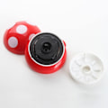 Miniatyrbilde 2 av 5: IC Minidammsuger Støvsuger for bord/skrivebord/pute/bil rød