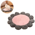 Miniatyrbilde 2 av 5: IC Blomform kjæledyrseng seng seng hund grotte hunder sofa teppe seng hund seng rosa
