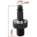 Miniatyrbilde 2 av 5: IC Bakre støtdemper Luftventil Adapter Universal MTB-verktøy Bytt ut