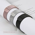 Pikkukuva 2 / 2: IC Milanese Loop Metalliranneke Apple Watch 42/44/45/49 mm Musta