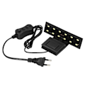 Miniatyrbillede 3 af 5: IC 5W Slim Akvarium LED Lys Super Lys Klipslys 12 LED'er til akvarium