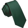 Men's Tie 5 cm Green Slim Thin Several Colors Finely Woven Twill