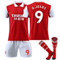 Pikkukuva 1 / 5: Uusi jalkapallopaitasarja pojille, shortsit, sukat, jalkapallopaita, Arsenal kotipaita # Arsenal kotipaita # Arsenal kotipaita # arsenal kotisetti # arsenal home kit #9 24/(8-9 years)