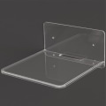 Miniatyrbilde 5 av 5: IC Plast Veggmontert Hylle Transparent Oppbevaringsstativ for Telefon Sm A3