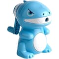 1 pc Pencil Sharpener, Manual Pencil Sharpener with Cartoon Dinosaur, Portable Pencil Sharpener for School (Blue)