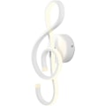 Miniatyrbilde 2 av 4: IC 22W Moderne LED Vegglampe Innendørs LED Vegglampe Kreativ Vegglampe LED Musikk Symbol Kunstdekorasjon for Soverom Stue
