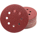 Miniatyrbillede 1 af 5: IC Professionelle slibeskiver │ 50 stk │ 8 huller │? 125 mm │ korn 100 │ til slibemaskiner │ Slibeskiver │ Sandpapir │ Slibepuder