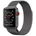 Pikkukuva 1 / 5: IC Milanese Loop Metalliranneke Apple Watch 42/44/45/49 mm Harmaa Harmaa Harmaa