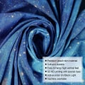Miniatyrbilde 3 av 5: IC Galaxy gobeleng Blå stjernehimmel gobeleng Kosmisk gobeleng Mystisk Nebula Star Tapestry Veggdekorasjon gobeleng Hjeminnredning【40 X60 tommer】
