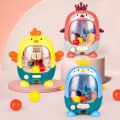 Miniatyrbillede 3 af 5: IC Mini Basketball Hine Håndholdt Fingerbold Minska Trykket Blå