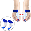 Miniatyrbilde 1 av 5: IC Hallux Valgus Korrigering 2 par Hallux Valgus Korrigering Stor tå Justerbar erme for menn og kvinner
