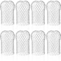 Miniatyrbilde 1 av 5: Pakke med aluminiums takrennerensere, fleksible og holdbare takrennefiltre for takskjegg nedløpsrør mot løv, av DEBUNS