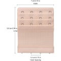Miniatyrbilde 3 av 5: BH-stroppforlenger, Elastiske BH-forlengere, Hudfarge