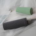 Miniatyrbillede 5 af 5: Rand Cylindrisk Akryl Form DIY Form til Hjemindretning 5x15cm