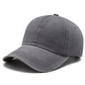 Pikkukuva 1 / 2: Cap Vintage Distressed Jeans Pestynyt Strapback Harmaa harmaa gray one size