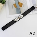 Pikkukuva 1 / 5: IC Dammode Elastisk Stretch Vyötärän Kristallivyö Cinch Wai A2