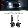 Miniatyrbilde 3 av 5: 2 stk. D2R 6000K 35W Xenonlampe for bil, erstatningspærer for frontlykter, DEBUNS