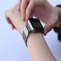 Pikkukuva 4 / 5: IC Milanese Loop Metalliranneke Apple Watch 42/44/45/49 mm Harmaa Harmaa Harmaa