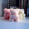 Pikkukuva 5 / 5: IC Rose Love Bear Gipsform Form Aromaterapi Ljusverktyg Si C