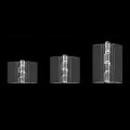 Miniatyrbilde 3 av 5: IC 10 ST Bærekraftige klare akryl hengsle Transparent Plexiglass Transparent 45*38mm